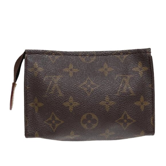LOUIS VUITTON Monogram Poche Toilette 15 Pouch - Picture 1 of 16